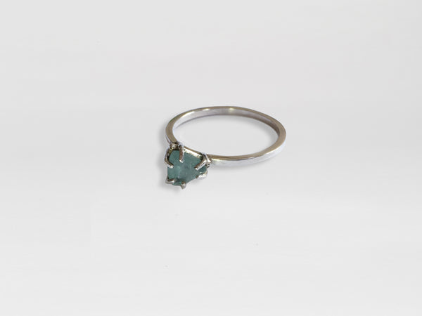 Aquamarine Trillion In The Rough