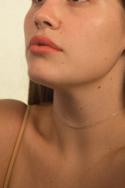 Modhemia Delicate Linear Multi-length Chain Necklace