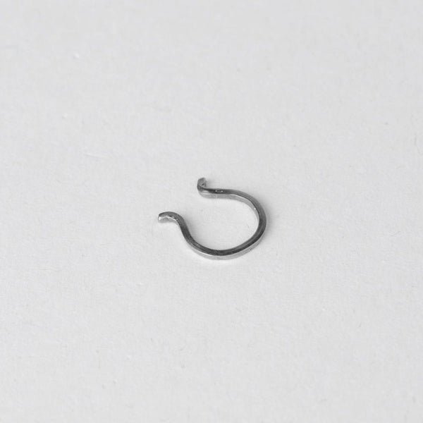 Modhemia Faux Septum Ring Body Jewelry Sterling Silver