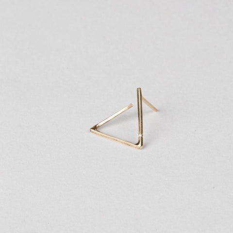 Angle Perspective Stud - Gold