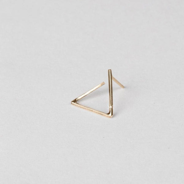 Angle Perspective Stud - Gold